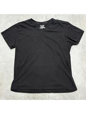 Amazon Essentials Plain Black V Neck T Shirt